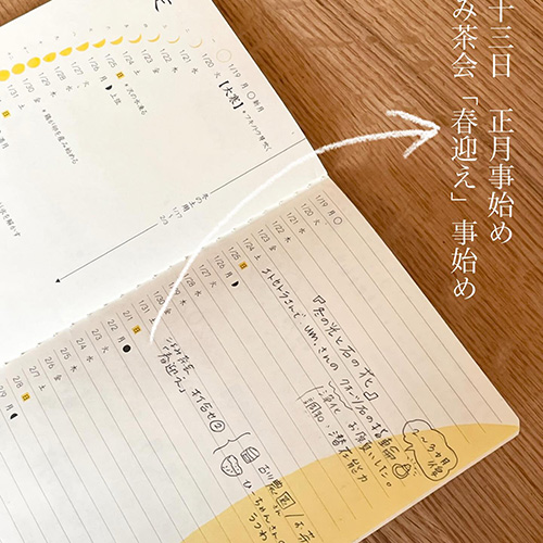 2026年1月31日│師走十三日大寒｜二十四節気 こよみ茶会「春迎え」の準備の為に、裕美ちゃんと大西商店さん　@ohnishi_syouten へ向かいました。